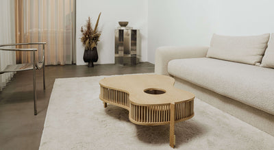 Sculptural Guitar Table | The Table That Thinks Like a Guitar