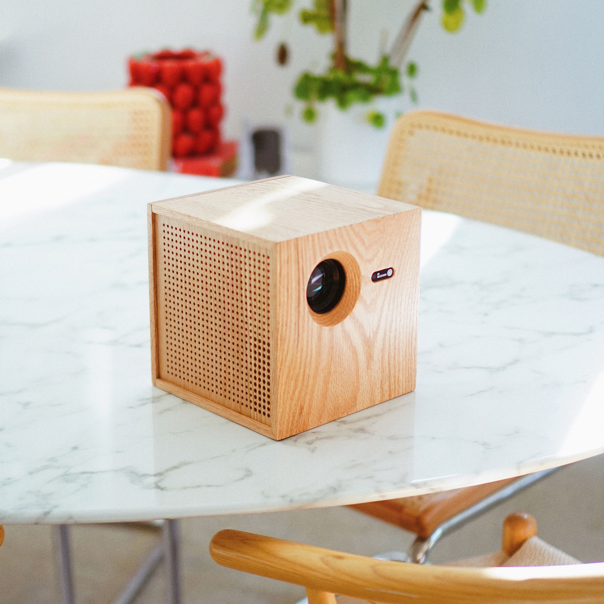 Smart Cinema Wooden Design. It blends naturally into your home while still delivering a true cinematic experience.