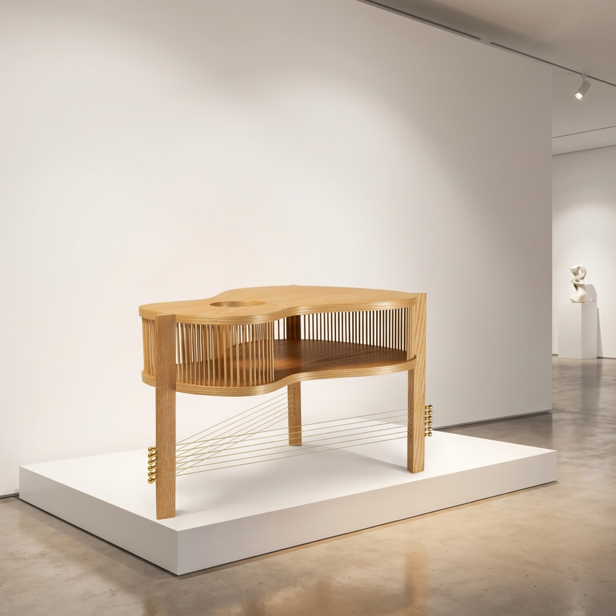 Immediately perceived as collectible design - not ordinary furniture.