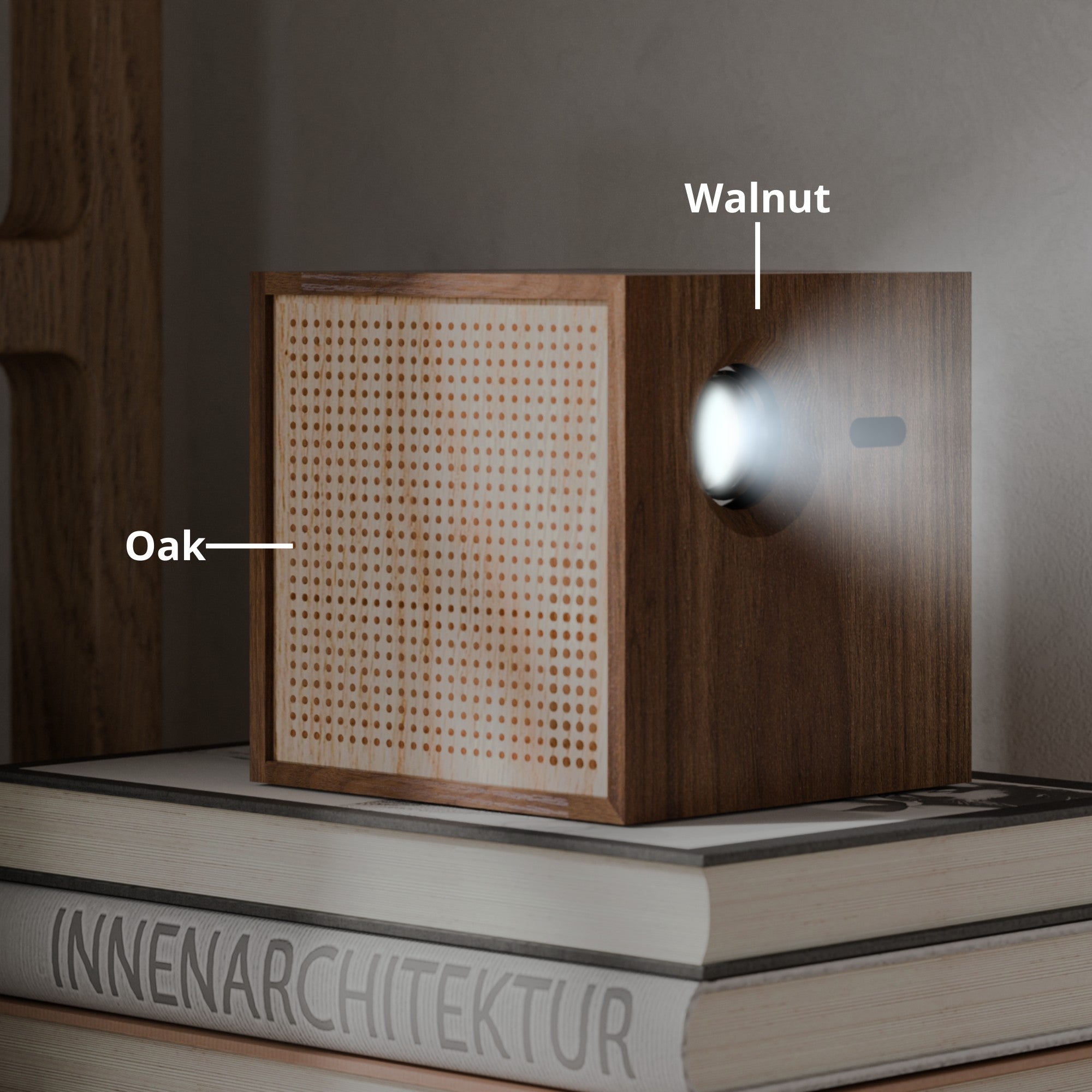 LightBoks | The Smart, Wood Projector for Home – Openhagen