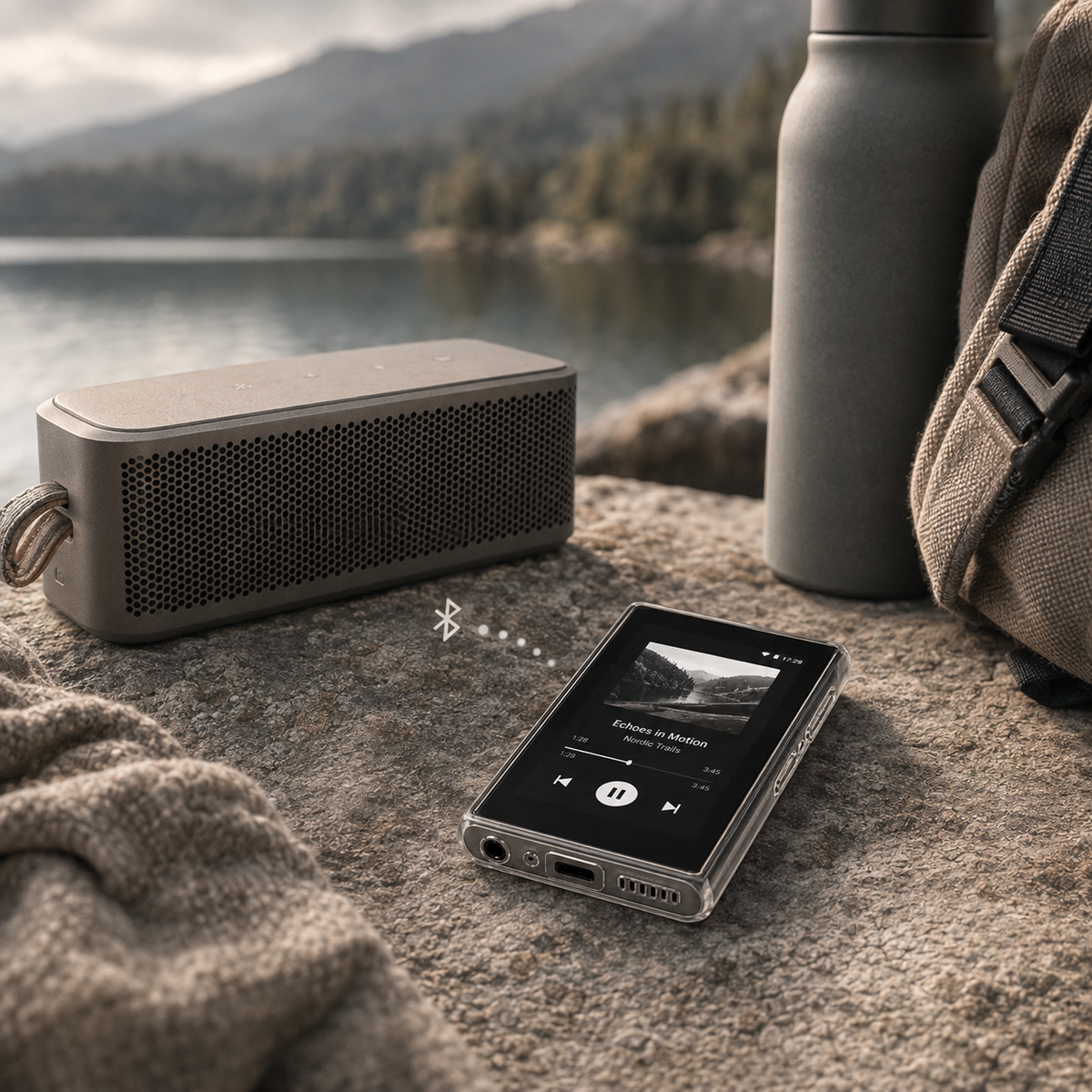 Download your music once, then play it anywhere — No Wi-Fi and no signal needed.