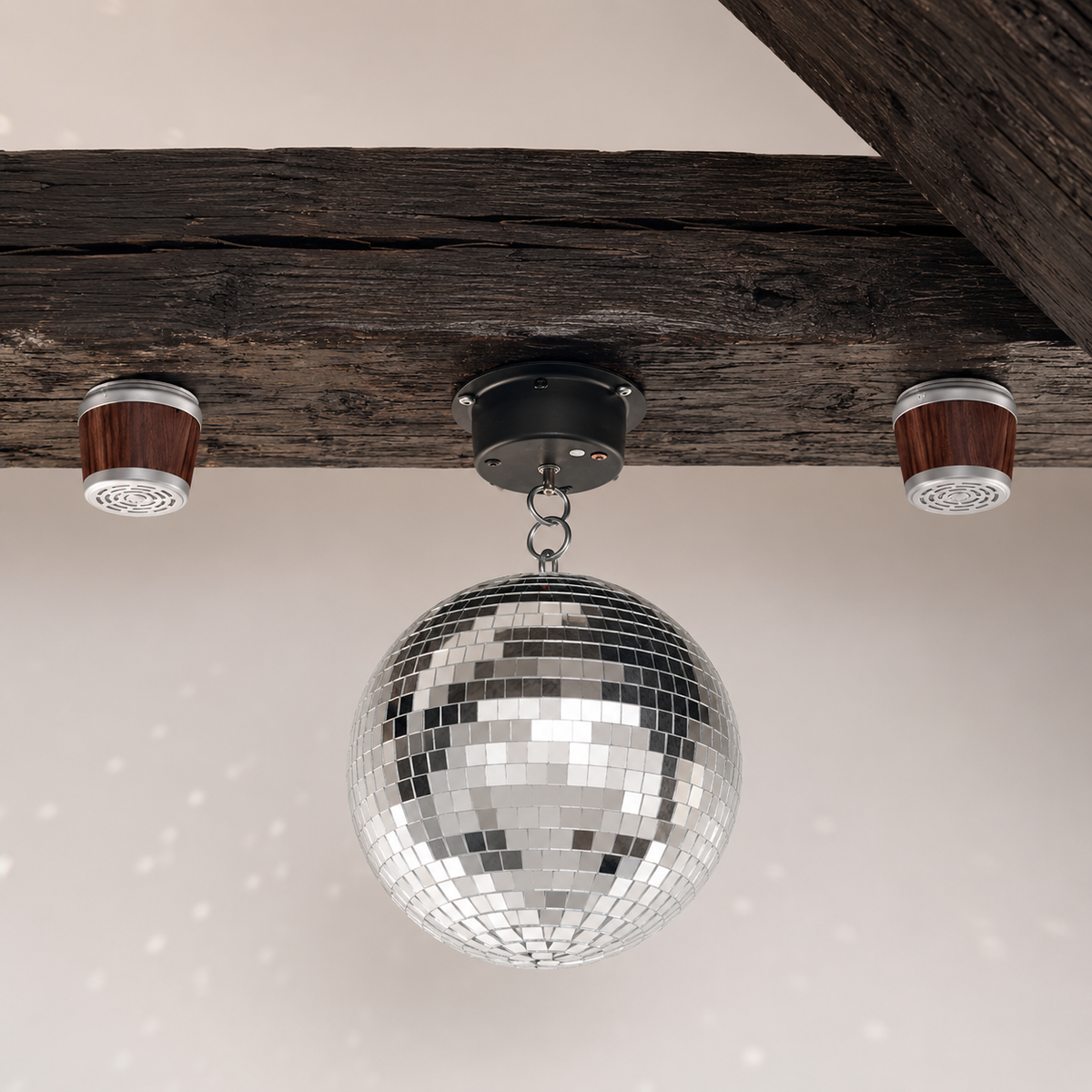 Hang two above the dance floor and turn any space into a party.
