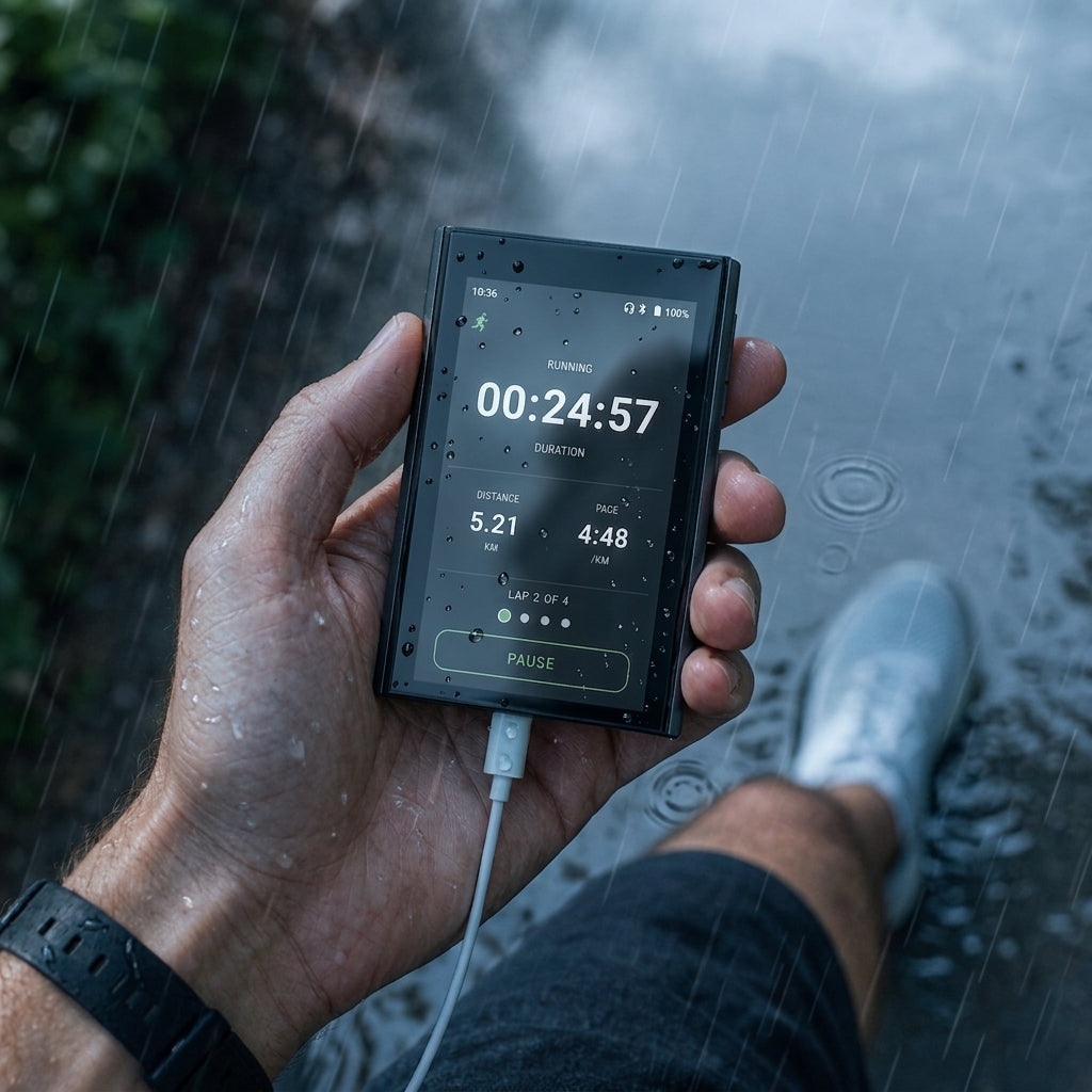 IPX4 splash resistant. Sweat through a workout or get caught in the rain — PHONO™ keeps playing.