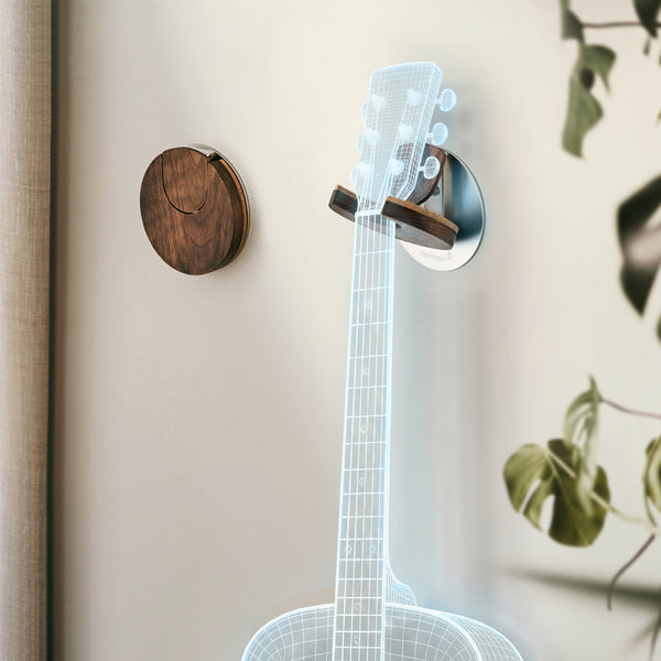 Holds up to 11 kg / 25 lb with a secure two-screw mount.