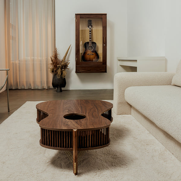We believe guitars should be seen, not stored — placed in your living space, ready to be played, every day. Set the tone of your home™.