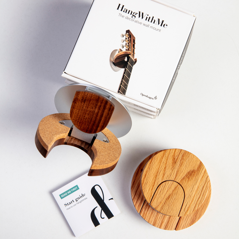Guitar Wall Mount - HangWithMe - Openhagen