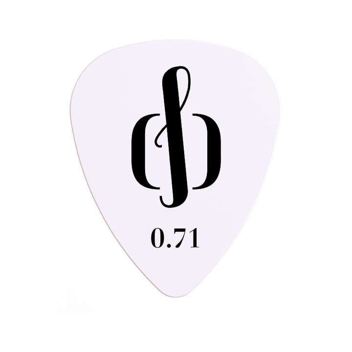 best guitar pick delrin white